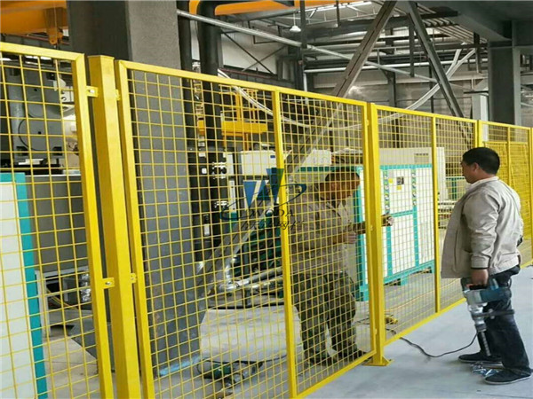 车间仓库隔离栅案例展示图片4
