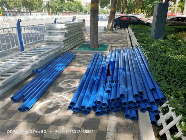 市政道路护栏安装图片2