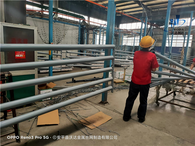 人行道护栏蚌埠市柳工大道Q14道路工程图片4