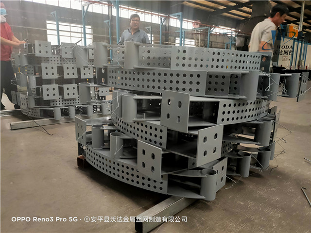 人行道护栏蚌埠市柳工大道Q14道路工程图片5